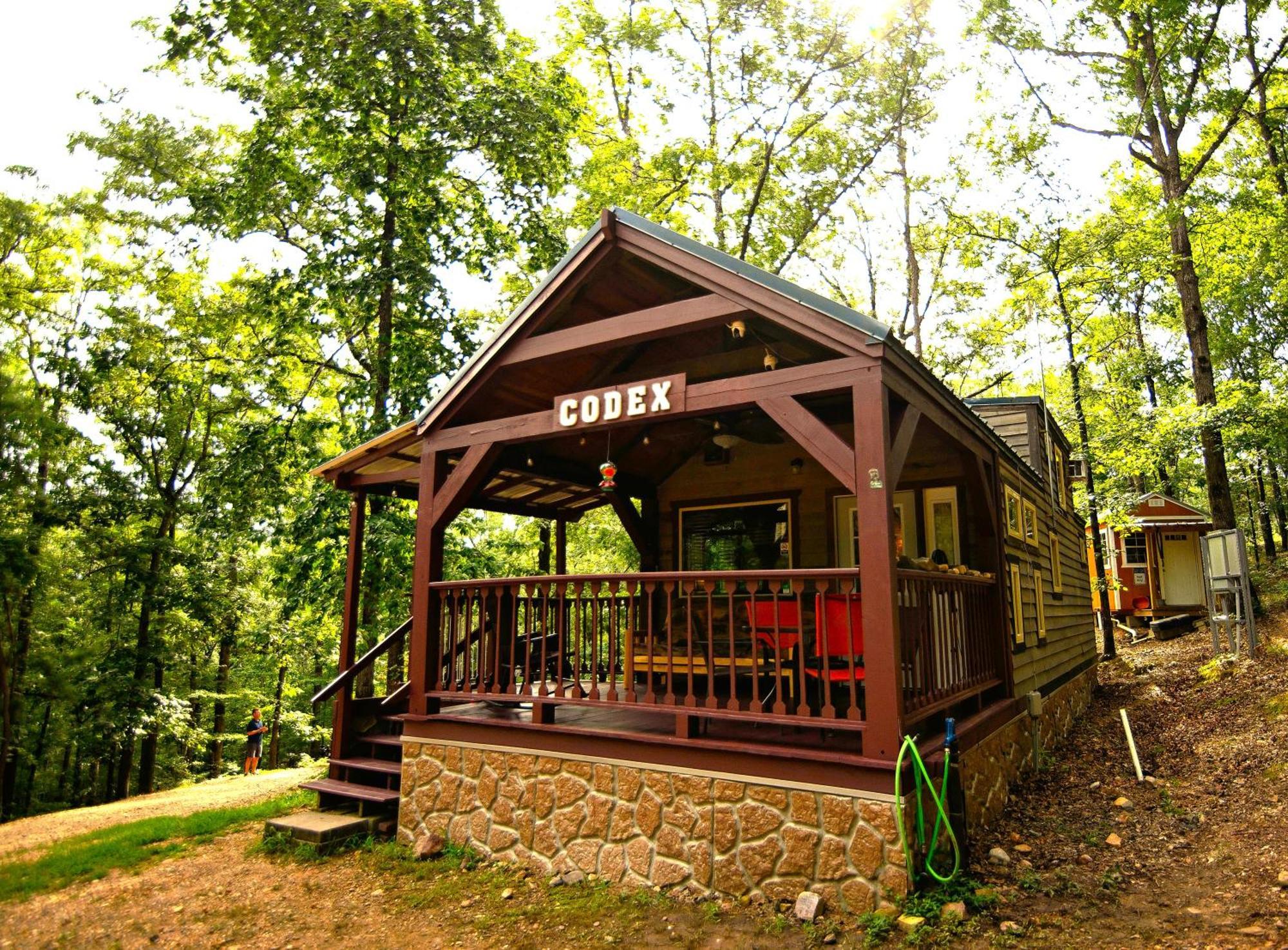 The Codex - Parker Creek Bend Cabins Murfreesboro Buitenkant foto